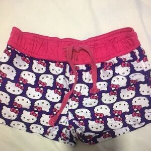 Hello Kitty Purple and Pink Kids Shorts